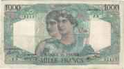 France 1000 Francs Minerve et Hercule, F.9 92437 -