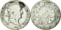 France Franc Coin, Napoléon I, Bayonne, Silver, Gadoury:447 -