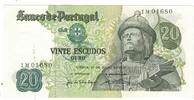 Portugal 20 Escudos Banknote, 1971-07-27, KM:173 -