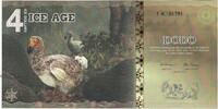 United States Tourist Banknote Banknote, 2015-01, 4 ICE DOLLAR DODO -