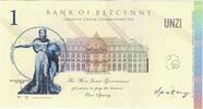 Eurozone Tourist Banknote Banknote, 1 UNZI BANK OF BEZCENNY -