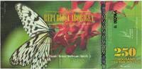 Australia Dollar Banknote, 250 DOLLARS REPUBLICA ARBORIGEN -