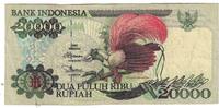 Indonesia 20,000 Rupiah Banknote, KM:132a -