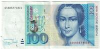 GERMANY - FEDERAL REPUBLIC 100 Deutsche Mark Banknote, 1996-01-02 -