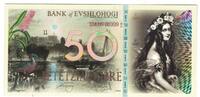 Serbia Tourist Banknote Banknote, 50 DUBRE BANK OF EVSHLOHOGI -