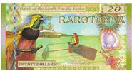 United States 20 Dollars Banknote, 2015-07-28, RAROTONGA PACIFIC STATES -