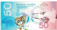 Spain Tourist Banknote Banknote, 50 ROMBO BANCO DE BUENO CHINI POLYMER -
