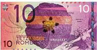Spain Tourist Banknote Banknote, 10 ROMBO BANCO DE BUENO CHINI POLYMER -