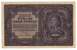 Poland 1000 Marek Banknote, 1919-08-23, KM:29 -
