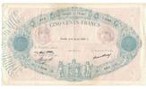 France 500 Francs Bleu et Rose, Y.2349 460, Fayette:30.37 -