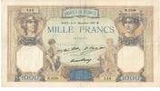 France 1000 Francs Cérès et Mercure, B.2256 148 -