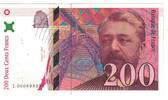 France 200 Francs Eiffel, L 060898998, Fayette:75.4b, KM:159b -