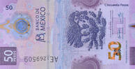 Mexico 50 Pesos Banknote, 2021-03-21 -