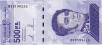 Venezuela Not Applicable Banknote, 2020-09-03, 500000 BOLIVARES -