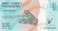 Madagascar 100 Ariary Banknote -