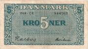 Denmark 5 Kroner KM:35e -