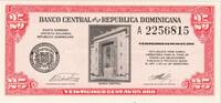 25 Centavos Oro  Dominican Republic Specimen, KM:88s, UNZ UNZ