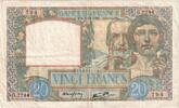 France 20 Francs Science et Travail, 1940-12-05, G.2244794 -
