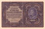 Poland 1000 Marek 1919-08-23 -