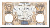 France 1000 Francs Banknote, 1 000 F 1927-1940 ''Cérès et Mercure'' -
