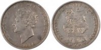 Great Britain Shilling Coin, George IV, Silver, KM:694 -