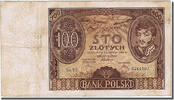 Poland 100 Zlotych Banknote, 1932-06-02 -