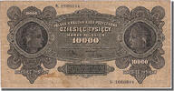 Poland 10,000 Marek Banknote, 1922-03-11 -