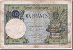 Madagascar 10 Francs Banknote -