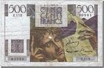 France 500 Francs Banknote, 500 F 1945-1953 ''Chateaubriand'' -