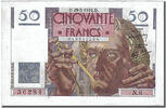 France 50 Francs Banknote, 50 F 1946-1951 ''Le Verrier'', 1946-03-28 -