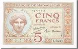 Madagascar 5 Francs Banknote -