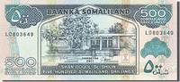 Somaliland 500 Shillings = 500 Shilin 2011 Banknote UNZ 17,95 EUR  plus 4,95 EUR verzending