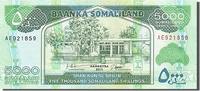 Somaliland 5000 Shillings Banknote, Undated, KM:21 -