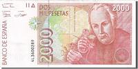 Spain 2000 Pesetas Banknote, 1992-04-24 -