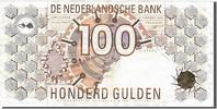 Netherlands 100 Gulden Banknote, 1992-01-09 -