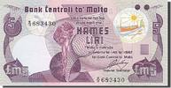 Malta 5 Liri Banknote -