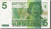 Netherlands 5 Gulden Banknote, 1973-03-28 -