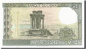 Lebanon 250 Livres UNZ- -