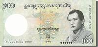 Bhutan 100 Ngultrum Banknote -