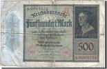 Germany 500 Mark Banknote, 1922-03-27, KM:73 -