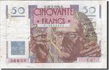 France 50 Francs Banknote, 1946-03-28, Fayette:20.2, KM:127a -