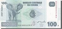 Congo Democratic Republic 100 Francs Banknote, 2007-07-31, KM:98a -