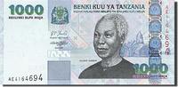 Tanzania 1000 Shilingi 2003 Banknote, Undated (2003), KM:36b UNZ 12,95 EUR  plus 4,95 EUR verzending