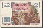 France 50 Francs Banknote, 1946-03-28, Fayette:20.2, KM:127a -
