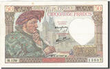France 50 Francs Banknote, 1941-10-02, Fayette:19.15, KM:93 -