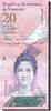 Venezuela 20 Bolivares Banknote, 2011-02-03 -