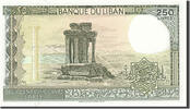Lebanon 250 Livres 1988 -