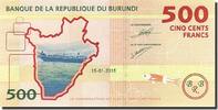 Burundi 500 Francs Banknote, 2015.01.15 -