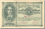 Belgium 5 Francs Banknote, 1917-07-13, KM:88 -