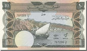Yemen Democratic Republic 10 Dinars Banknote, 1984, KM:9a -